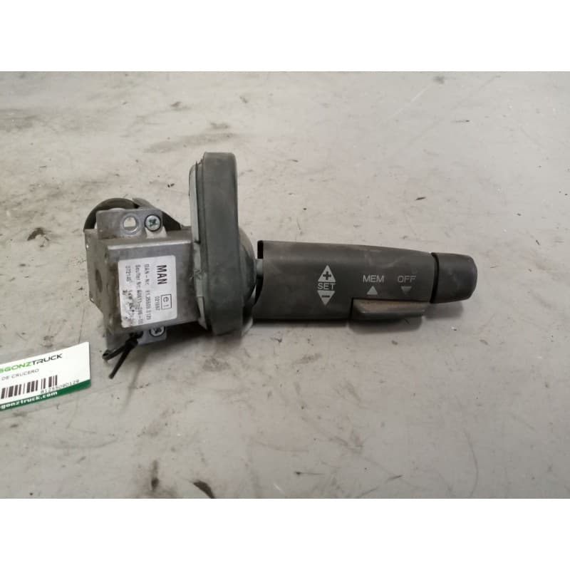 Recambio de mando velocidad de crucero para man tg - l 12.240 6.9 diesel referencia OEM IAM 81255090129 - Blanco