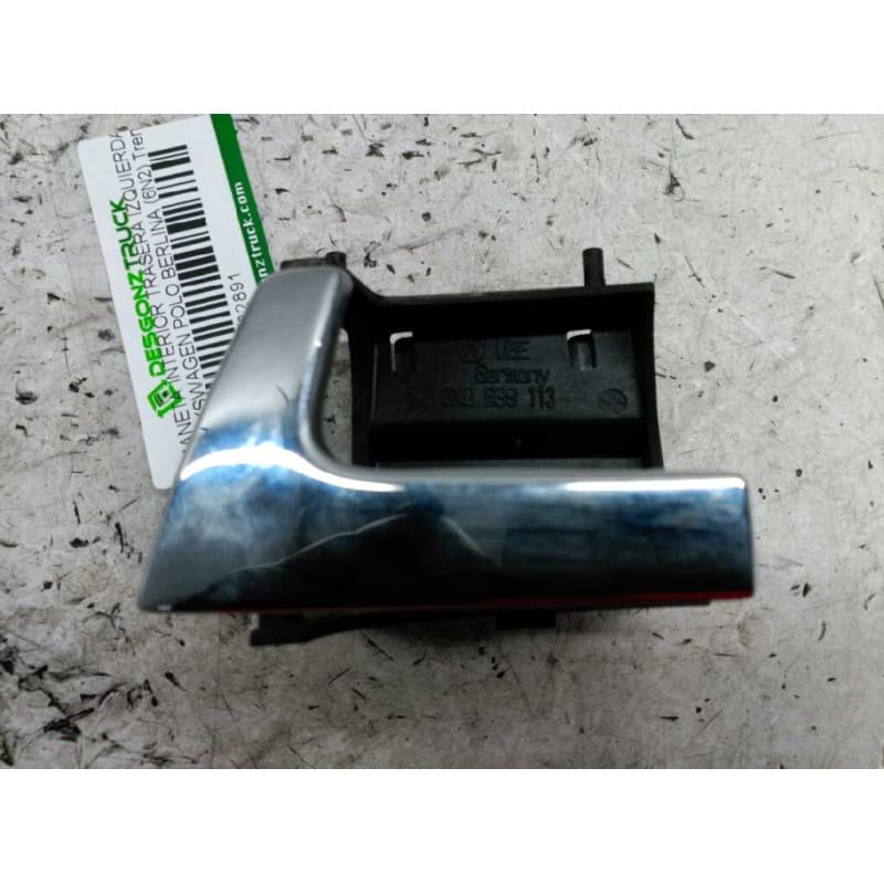 Recambio de maneta interior trasera izquierda para volkswagen polo berlina (6n2) trendline referencia OEM IAM - Negro