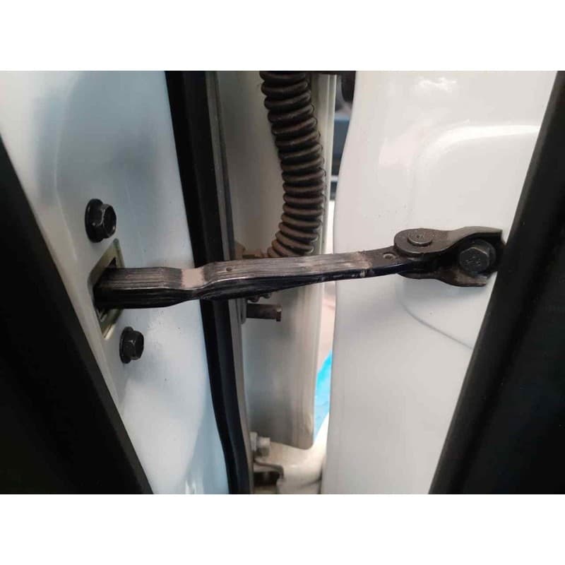 Recambio de retenedor puerta trasera izquierda para nissan qashqai (j11) 360 referencia OEM IAM - Blanco