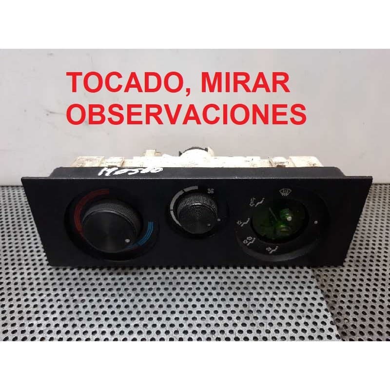 Recambio de mando calefaccion / aire acondicionado para fiat croma (182) i.e. kat super referencia OEM IAM - Negro