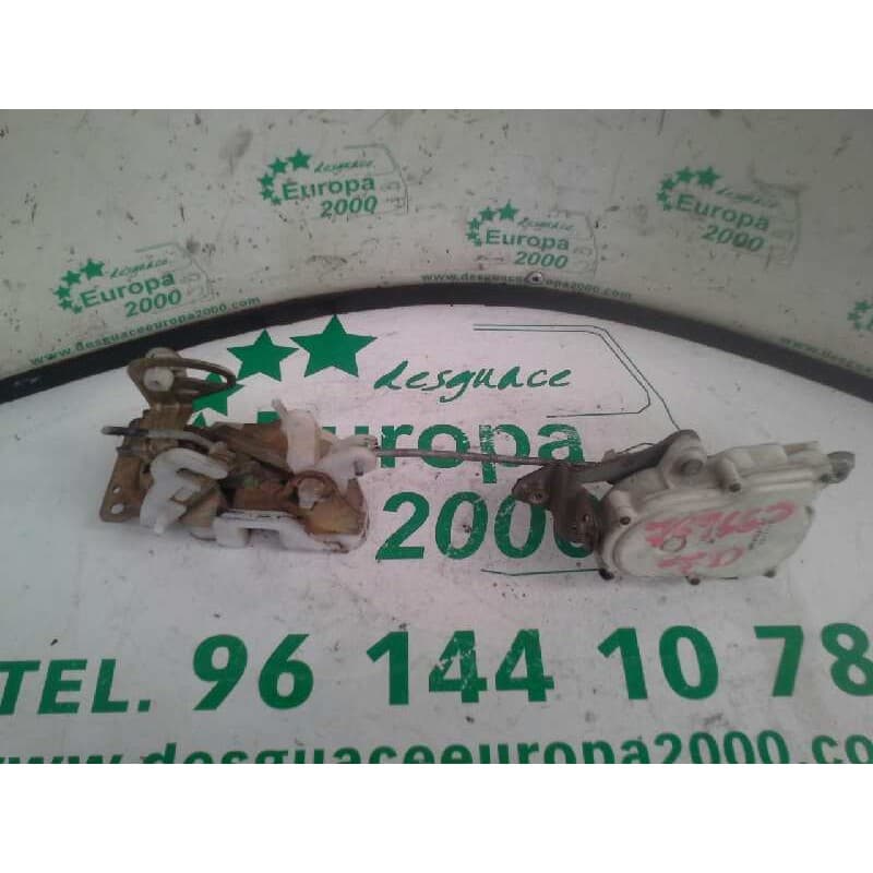 Recambio de cerradura puerta trasera derecha para mitsubishi montero sport (k90) 2.5 td cat referencia OEM IAM - Verde