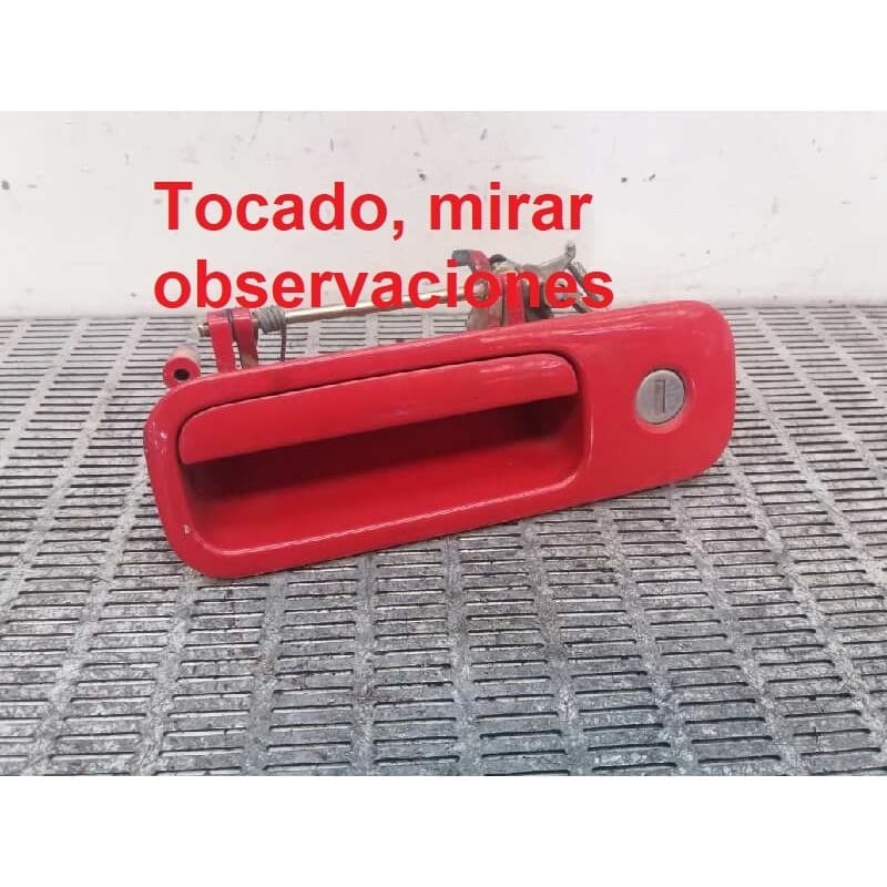 Recambio de maneta exterior porton para volkswagen polo berlina (6n2) 1.0 referencia OEM IAM - Rojo