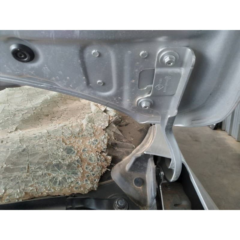 Recambio de bisagra capot izquierda para renault captur ii e-tech engineered referencia OEM IAM - Gris