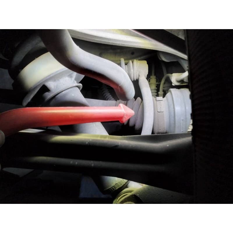 Recambio de bieleta estabilizadora trasera derecha para porsche cayenne (typ 9pa) básico referencia OEM IAM - Negro