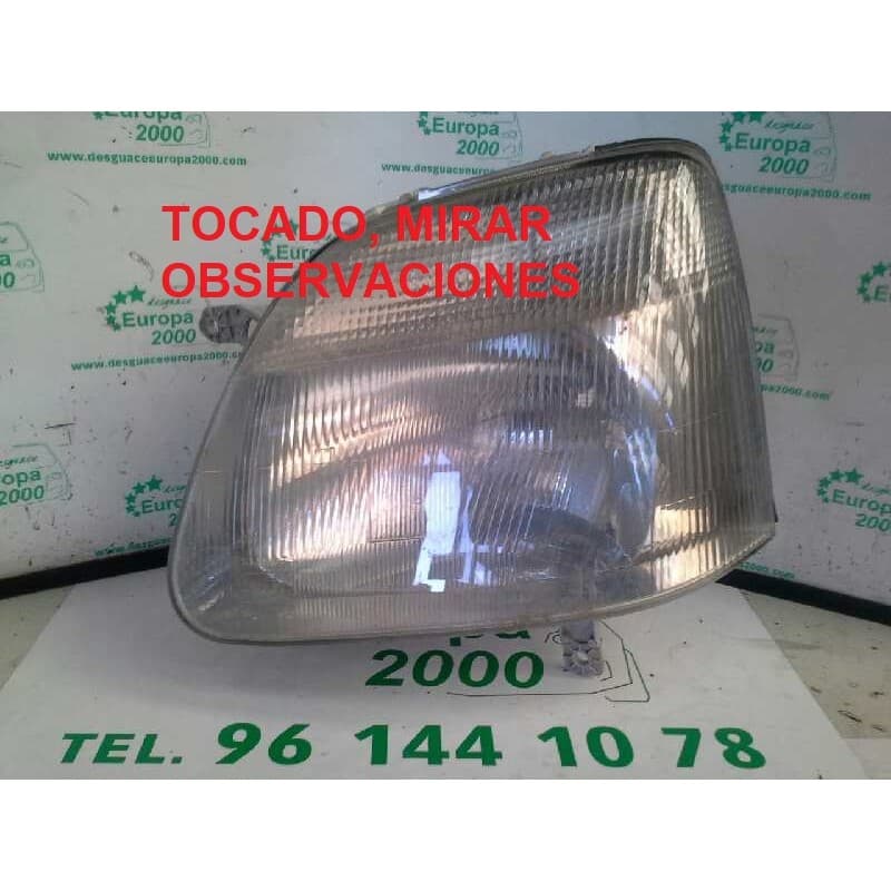 Recambio de faro izquierdo para opel agila 1.0 12v cat (z 10 xe / lw3) referencia OEM IAM - Rosa