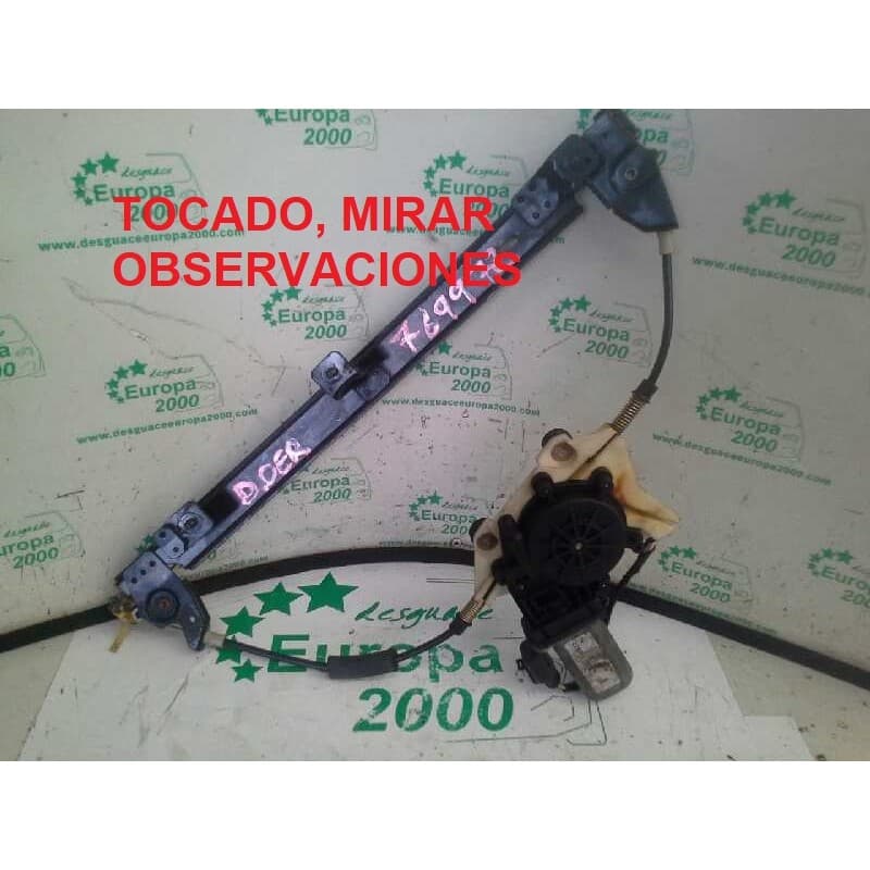 Recambio de elevalunas delantero derecho para alfa romeo 156 (116) 1.9 jtd cat referencia OEM IAM - Gris