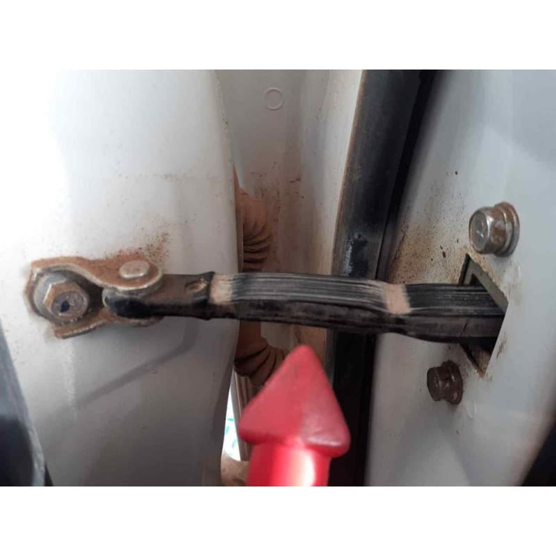 Recambio de retenedor puerta trasera derecha para mitsubishi asx (ga0w) challenge 2wd referencia OEM IAM - Blanco