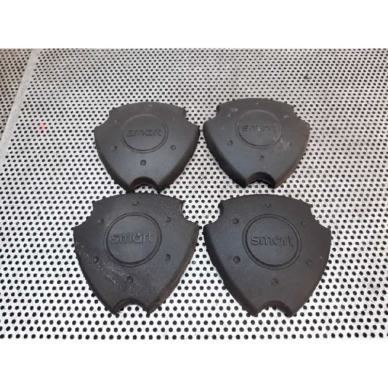Recambio de tapacubos para smart coupe básico (37kw) referencia OEM IAM 108613015AB - Negro