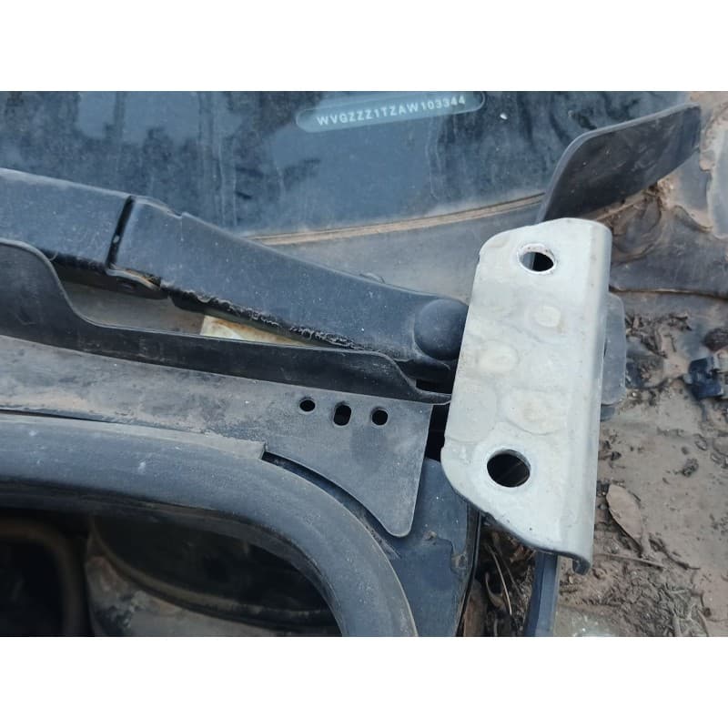 Recambio de bisagra capo izquierda para volkswagen touran (1t2) advance bluemotion referencia OEM IAM - Negro