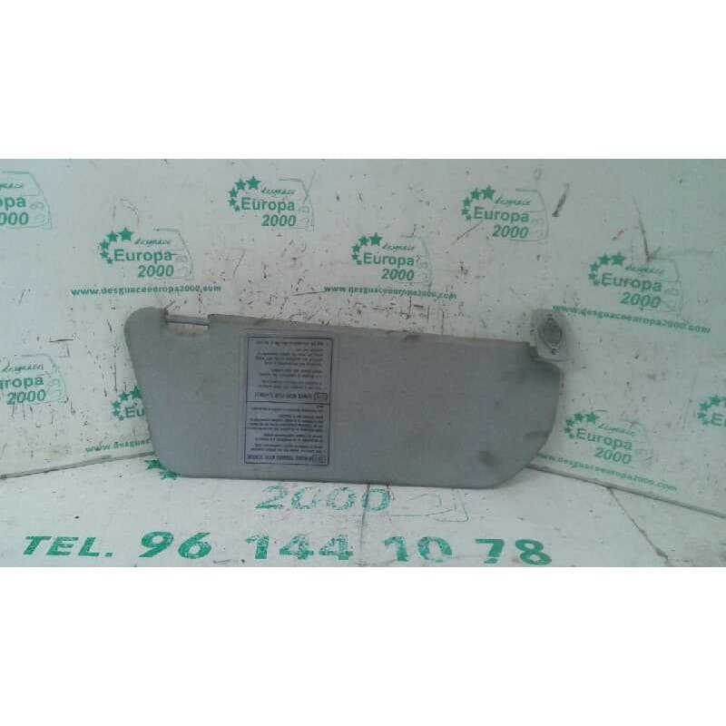 Recambio de parasol izquierdo para daewoo nexia 1.5 cat referencia OEM IAM - Azul