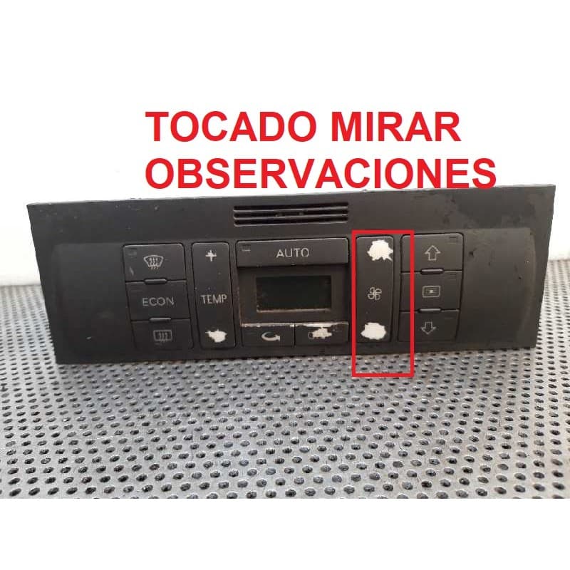 Recambio de mando climatizador para audi a2 (8z) 1.4 tdi colour.storm referencia OEM IAM 8Z0820043D