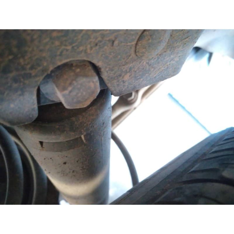 Recambio de amortiguador trasero derecho para chrysler jeep cherokee (kj) 2.5 crd sport referencia OEM IAM - Negro
