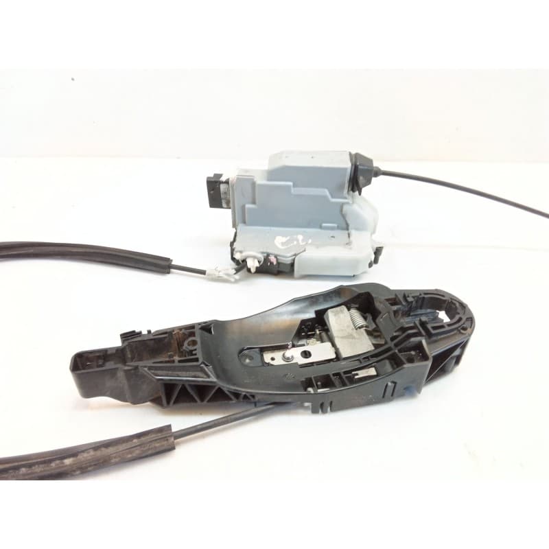 Recambio de cerradura puerta lateral izquierda para opel combo life expression referencia OEM IAM 243586 3268N1775J3 - Marrón