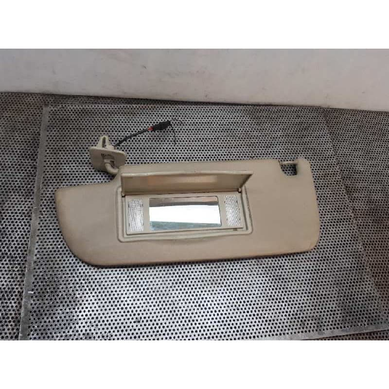 Recambio de parasol izquierdo para saab 9-3 sport sedán vector referencia OEM IAM - Negro