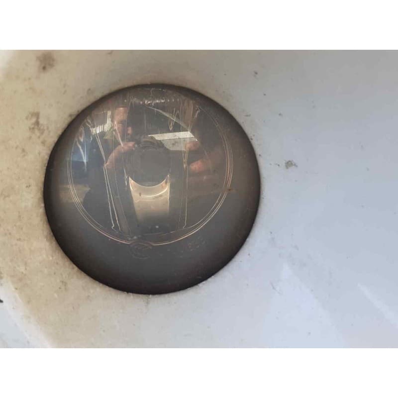 Recambio de faro antiniebla derecho para renault megane iii coupe dynamique referencia OEM IAM - Blanco