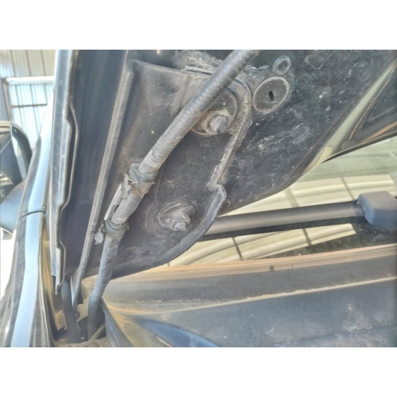 Recambio de bisagra capot derecha para porsche cayenne (typ 9pa) básico referencia OEM IAM 7L5823302 - Negro