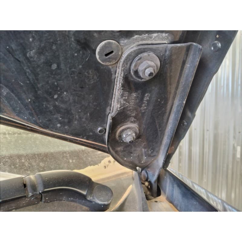 Recambio de bisagra capot izquierda para porsche cayenne (typ 9pa) básico referencia OEM IAM 7L5823301 - Negro