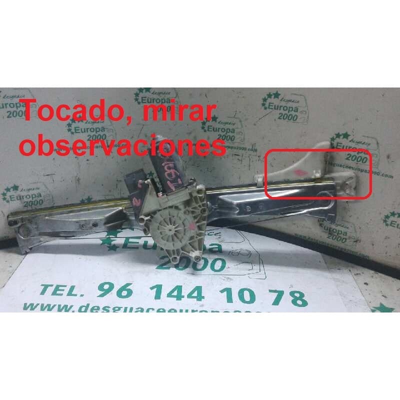 Recambio de elevalunas trasero izquierdo para citroën c5 break 2.0 hdi referencia OEM IAM 9632533480 BROSE - Azul