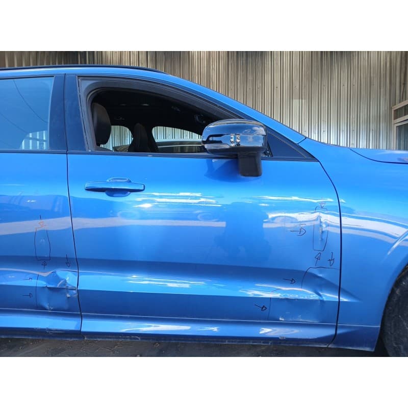 Recambio de puerta delantera derecha para volvo xc60 ii (246) t4 referencia OEM IAM - Azul