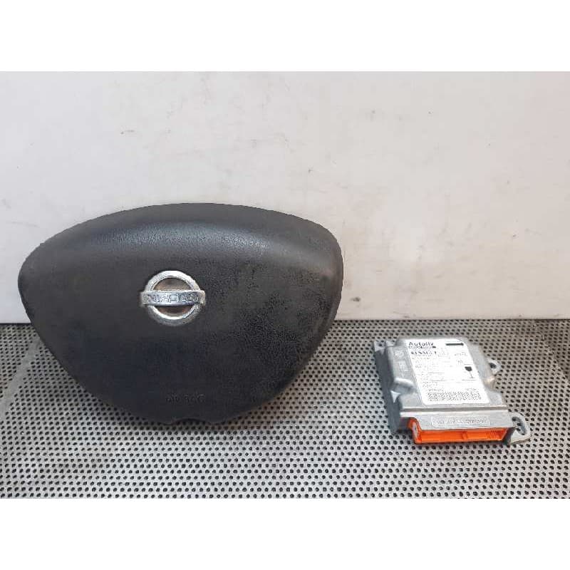Recambio de kit airbag para nissan interstar mod. 04 (x70) caja cerrada, l 1 h 2, techo referencia OEM IAM 820018864 8200381668 - Blanco