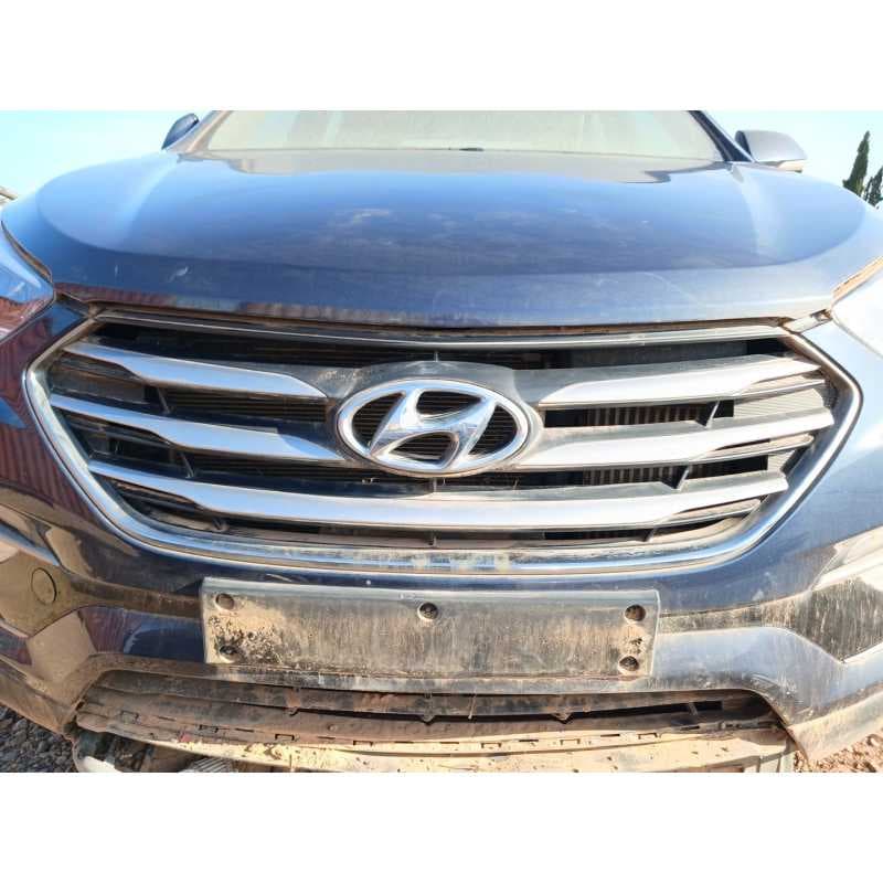 Recambio de rejilla delantera para hyundai santa fé iii (dm, dma) 2.0 crdi referencia OEM IAM - Gris oscuro
