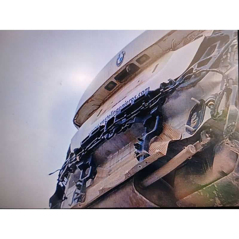 Recambio de soporte paragolpes trasero para bmw serie 1 lim. (f40) 116d luxury line referencia OEM IAM - Blanco