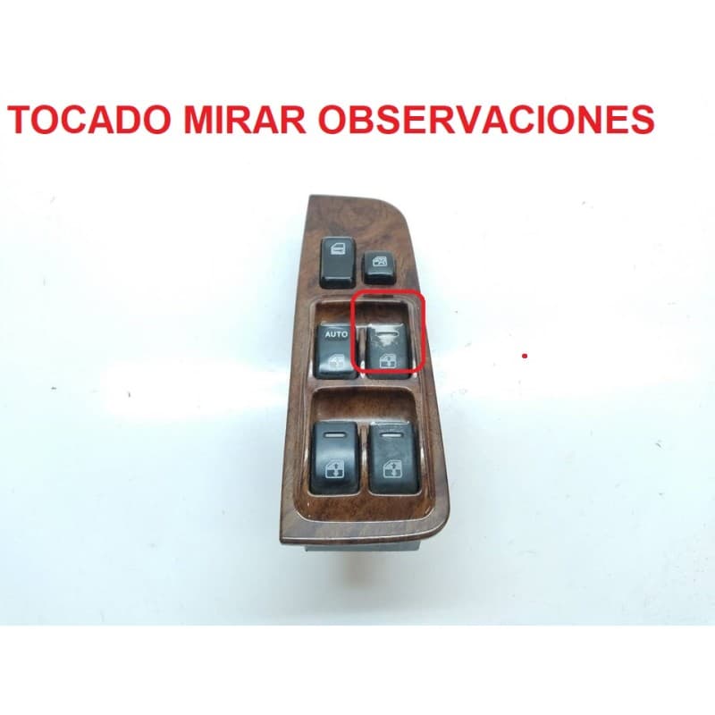 Recambio de mando elevalunas delantero izquierdo para kia clarus 1.8 slx berlina (09.1999) referencia OEM IAM - Verde