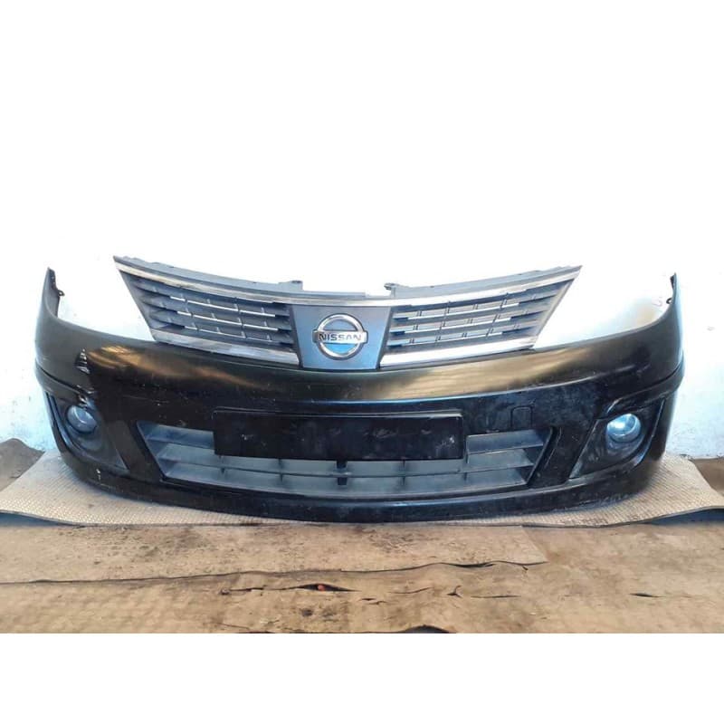 Recambio de paragolpes delantero para nissan tiida (c11x/sc11x) acenta referencia OEM IAM - Negro