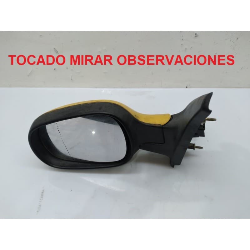 Recambio de retrovisor izquierdo para renault megane i coupe fase 2 (da..) 1.6 16v expression referencia OEM IAM - Amarillo