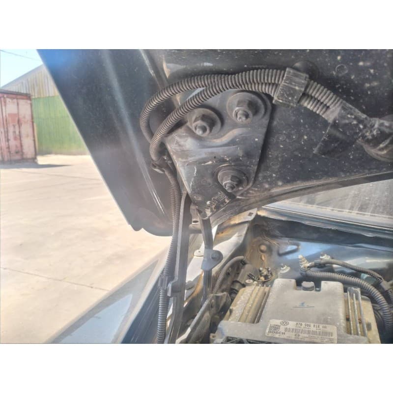 Recambio de bisagra capot derecha para volkswagen touareg (7la) tdi v10 referencia OEM IAM - Gris