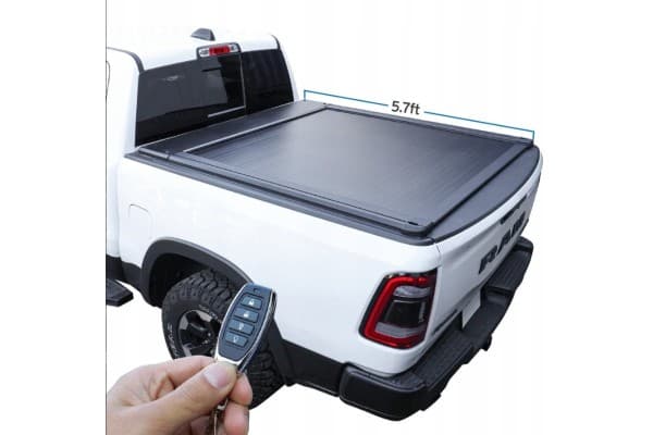 Cubierta Eléctrica de Persiana para Caja de Carga Dodge Ram 1500 2009-2024 5.7 ft usado