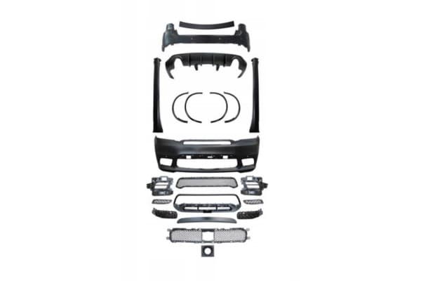 Kit completo de molduras para paragolpes delantero, trasero y paneles laterales Dodge Durango Srt 2018-2020 nuevo
