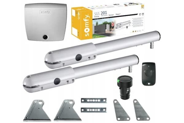 Kit de motor automático para portón abatible Somfy SGS201 ZM usado
