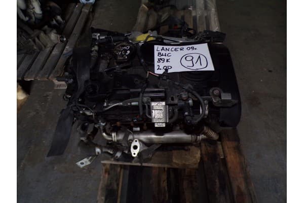 Bomba de Inyección e Inyectores Mitsubishi Lancer Viii X Motor Bwc 2.0DiD No.91 usado
