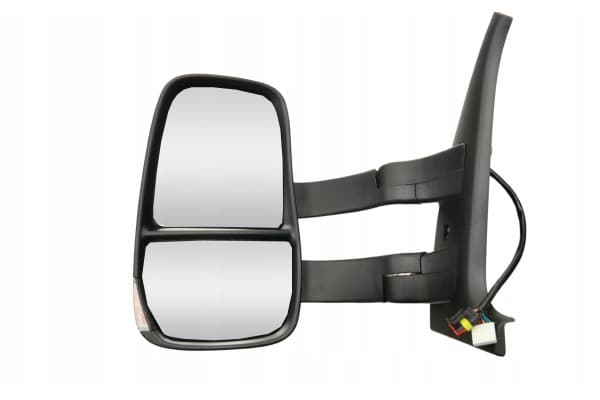Espejo Retrovisor Izquierdo Spartan Parts Negro Calefactable Eléctrico usado