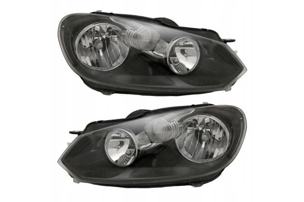 Juego de Faros Halógenos Delanteros Izquierdo y Derecho para VW Golf VI usado