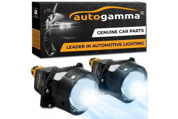 Lentes Bi-LED 3.0 Auto Gamma LED 6000K Especificación Europea usado