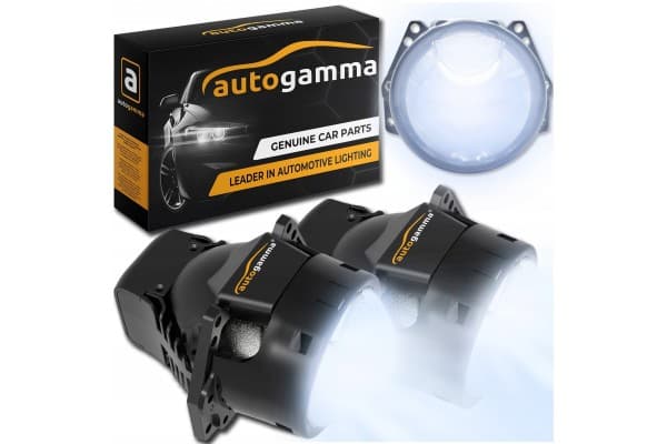 Lentes Proyectoras Bi-LED 3.0 Auto Gamma 6000K Lhd usado