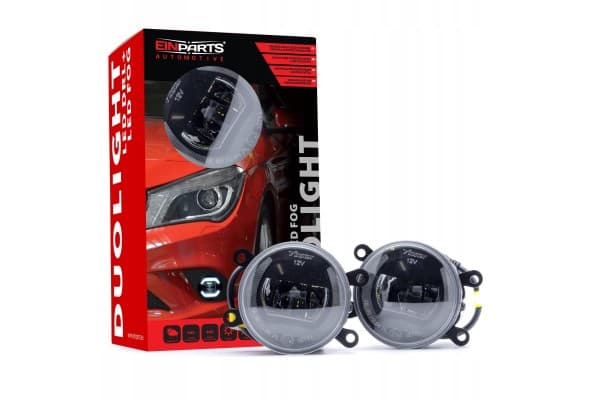 Luces Diurnas LED Redondas EinParts Automotive 10W 12V 6000K usado