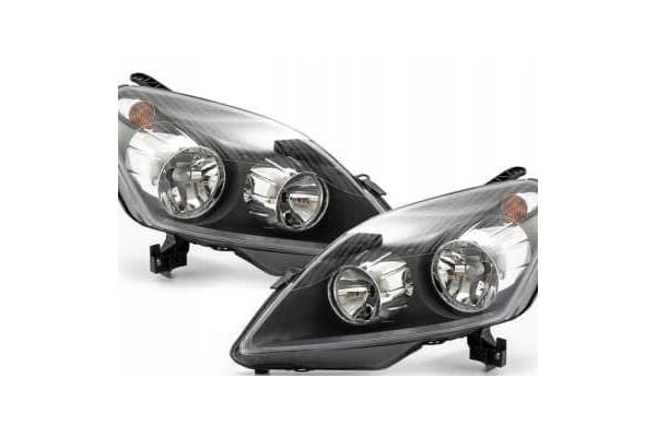 Juego de faros delanteros eléctricos Depo para Opel Zafira B 2005-2008, izquierdo y derecho usado
