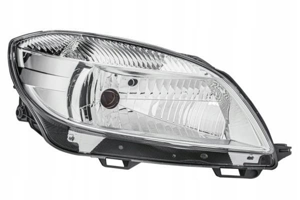 Faro delantero Hella 1ED 010 417-341 para Skoda Fabia II derecho usado