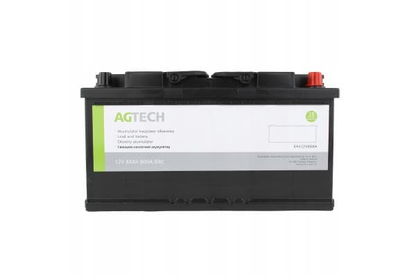 Batería 12V 88AH 800A 350x175x190 Agtech para Zetor Ursus C-360 C-385 usado