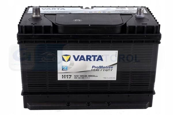 Batería Varta 12V 105Ah 800A Polo Positivo Derecho 330x172x240 mm usado