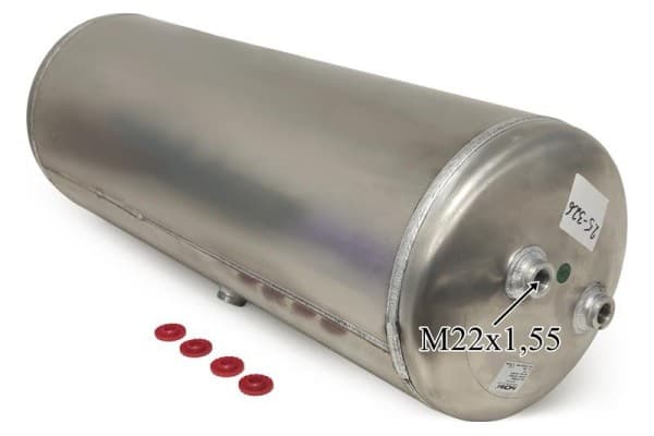 Depósito de aire de aluminio Lamiro 25-326 60L para camiones nuevo