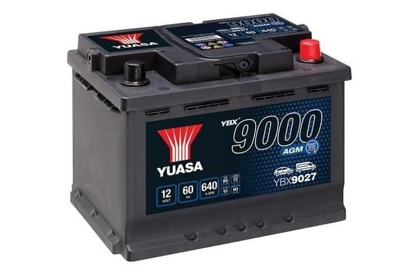 Batería Yuasa YBX9027 Agm 60Ah 640A P usado