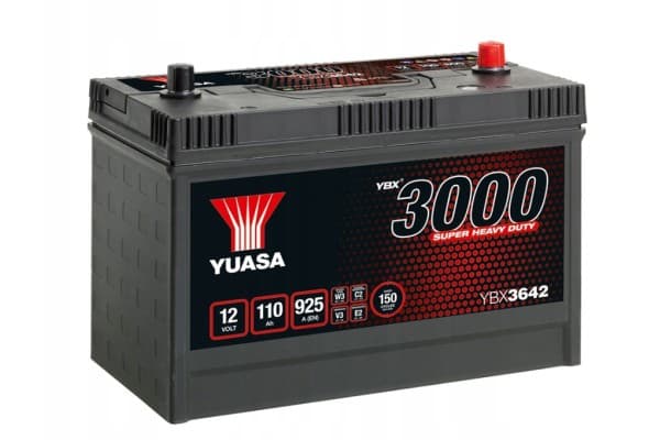 Batería Yuasa 110 Ah 925 A ácido-plomo YBX3642 usado