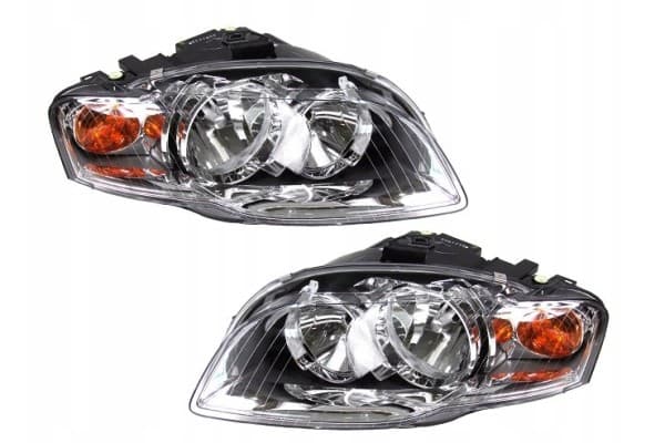 Juego Completo de Faros para Audi A4 B7 con Homologación Europea (Bombillas H7 H7) usado