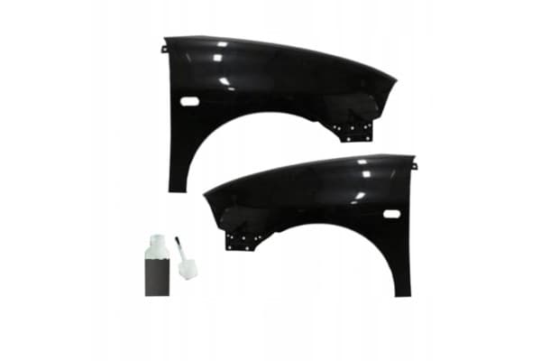 Juego de Guardabarros Seat Ibiza Cordoba 6L LC9Z Negro Black Magic Pearl Nuevo Izquierdo y Derecho Pintado