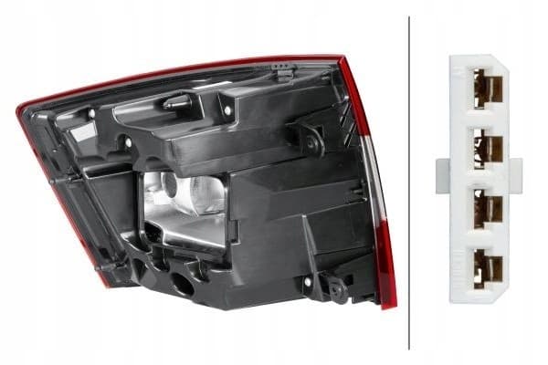 Hella 9EL 354 848-041 Multifunctional rear lamp usado