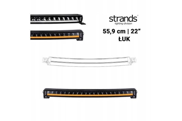Long-range lamp Strands LED 100 W 8000 lm 6000 K rectangular universal usado